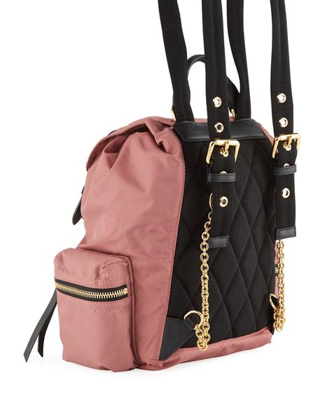 burberry backpack pink